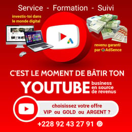 FOR-1 DE YOUTUBEUR GAGNANT, niveau 1 pour commencer à bien démarrer sa chaine YouTube