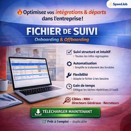 Fichier de suivi Onboarding & Offboarding