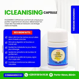 ICLEANISING CAPSULE – Débarrasse-toi des toxines et reprends le contrôle