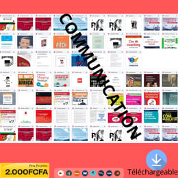 Pack de livres sur La communication