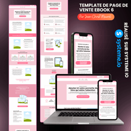 TEMPLATE DE TUNNEL DE VENTE D'EBOOK 6