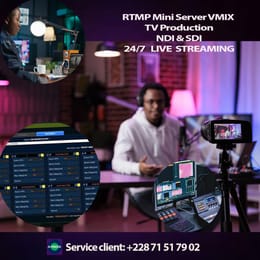 LOGIGIEL DE STREAMING SERVER PERSONNALISABLE POUR  CONNECTER 32 CAMERAS