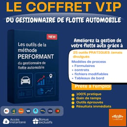 COFFRET VIP POUR GESTIONNAIRE DE FLOTTES AUTOMOBILE