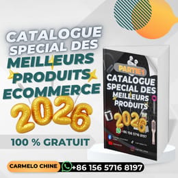 Catalogue ECOMMERCE des meilleurs produits tendance 2026 PARTIE 1