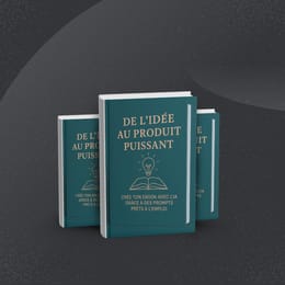 De l’idée au produit puissant : Crée ton ebook avec l’IA grâce à des prompts prêts à l’emploi.