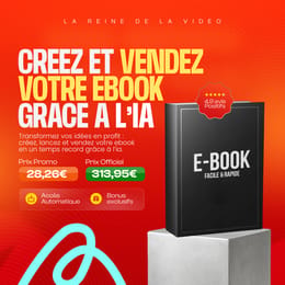 Créez Votre E-book à Succès avec l’IA – Facile, Rapide et Rentable