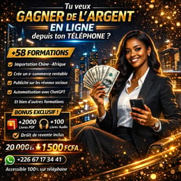 +58 formation avec droit de revente et bonus inclus