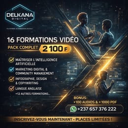PACK DE 16 FORMATIONS DIGITAL