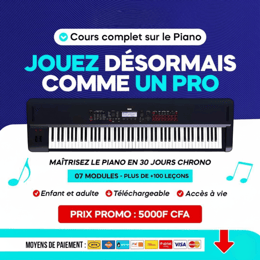 🎹 FORMATION COMPLET SUR LE PIANO ET LA MAÎTRISE DES PARTITIONS MUSICALES