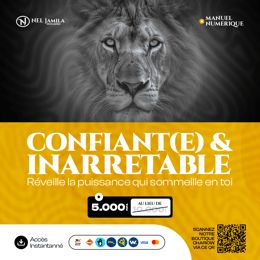 CONFIANT(e) ET INARRETABLE