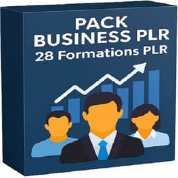 Pack Unique de 28 Formations PLR en Français Avec Droit de Revendre Illimité