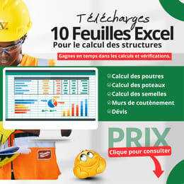 Feuilles Excel pour le Calcul des Structures