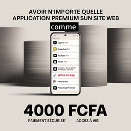 🚨🔥 OFFRE EXCEPTIONNELLE : ACCÈS ILLIMITÉ À N'IMPORTE QUELLE APP PREMIUM SUR UN SITE WEB DÉDIÉ ! 🔥🚨