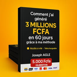 COMMENT J'AI GÉNÉRÉ 3 MILLIONS FCFA DE VENTE EN 60 JOURS GRÂCE À MA MÉTHODE