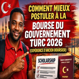 BOURSE TURQUE 2026 : LES ÉTAPES CACHÉES QUE 90 % DES CANDIDATS IGNORENT