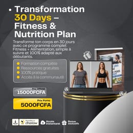 Transformation 30 Days – Fitness & Nutrition Plan