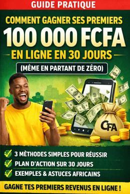 Comment gagner ses premiers 100 000 FCFA en ligne en Afrique