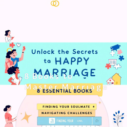 A Best Pack of 8 Books To Know EveryThing About Marriage,Find Your Husband Or Wife,Issues