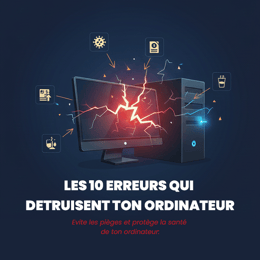 10 ERREURS QUI DÉTRUISENT TON ORDINATEUR