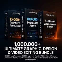 +1 000 000 d’Assets Premium pour Transformer Instantanément vos Designs & Vidéos