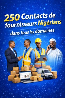 CONTACTS DE FOURNISSEURS LOME NIGERIA