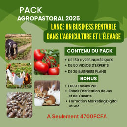 FORMATION POUR LANCER UN BUSINESS RENTABLE DANS L’AGRICULTURE ET L’ÉLEVAGE