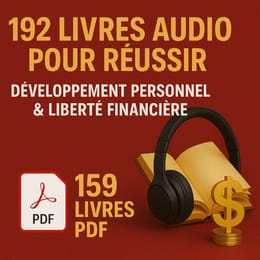 192 Livres Audio et 159 Livres PDF– Apprends à Penser Comme un Leader et à Investir Comme un Riche