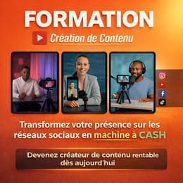 Formation Création de Contenu