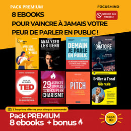 PACK PRISE DE PAROLE PUBLIC:  8 PDF + BONUS à 1 900 FCFA