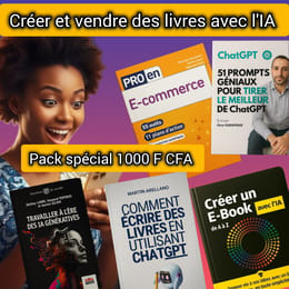 Pack créer et vendre grâce à l' IA