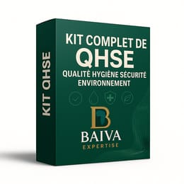 KITS QSHE (QUALITÉ SÉCURITÉ HYGIÈNE ENVIRONNEMENT)
