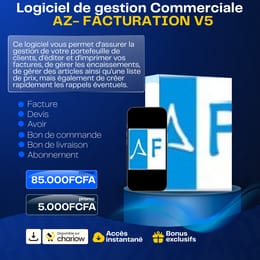 Logiciel de gestion commerciale AZ-facturation V5.1.18