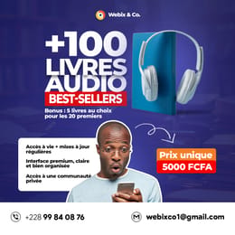 🎧Bibliothèque de Livres Audio Best-Sellers📚