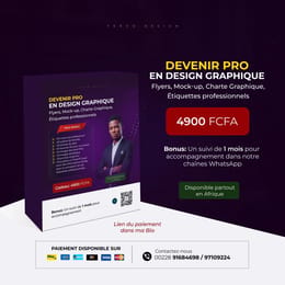 DEVENIR PRO EN DESIGN GRAPHIQUE, Flyers, Mock-up, Charte Graphique, Étiquettes professionnels