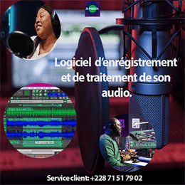 Logiciel d'enregistrement et de traitement de son