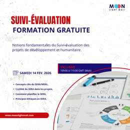 Maitriser les bases du Suivi-Evaluation des Projets en 1heure 30 minutes en Live
