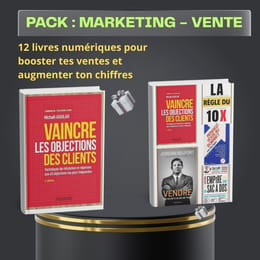 PACK MARKETING - VENTE (Gagner plus de clients)