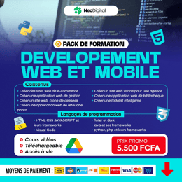 Formation Complète en développement web et mobile 2025
