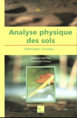 Analyse physique des sols.