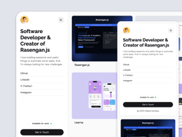 LevelUp - Personal Portfolio