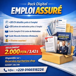 Finit les soumissions d'emploi sans suite, obtiens ton emploi grâce à ce pack + coaching assuré