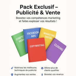 🔥 Devenez un Maître de la Vente avec ce Pack Exclusif