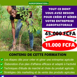 🎯🥕🍅🐓🐐  FORMATION EN CRÉATION ET GESTION D’UNE ENTREPRISE AGROPASTORALE