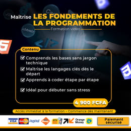 Maîtrisez les Fondements de la Programmation
