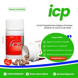 ICP Capsule – Si tu veux éviter un AVC ou une crise cardiaque