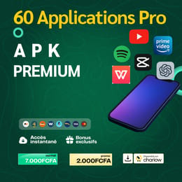 Pack de 60 applications prémium gratuites