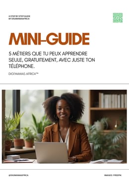 5 métiers que tu peux apprendre seule, gratuitement, avec juste ton téléphone.