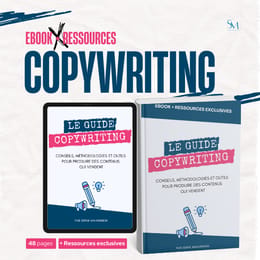 GUIDE DU COPYWRITING – EBOOK + RESSOURCES EXCLUSIVES