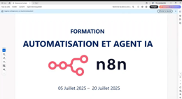 Agents IA et automatisation sur n8n
