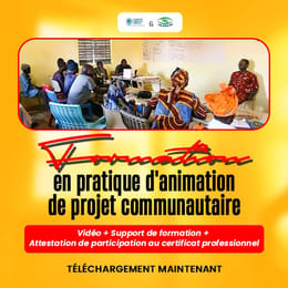 Animation des Projets de Developpement Communautaire